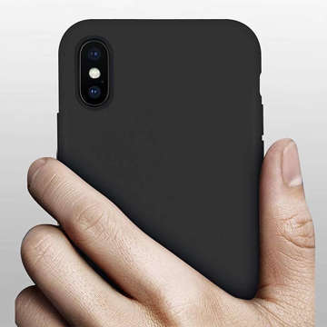 Etui matowe Odporne na telefon obudowa 3mk Matt Case do Apple iPhone X/XS Black