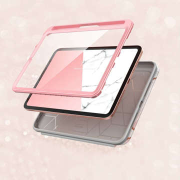 Etui na tablet do Apple iPad Mini 6 2021 Supcase Cosmo Full-body pencil Marble