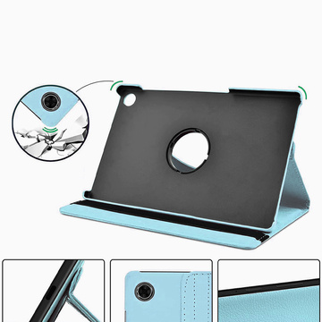 Etui na tablet obrotowe Alogy 360 do Lenovo Tab M10 Plus 10.3 TB-X606 Niebieski + Folia + Rysik
