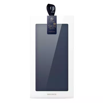 Etui na telefon Dux Ducis Skin Pro do Samsung Galaxy S23 pokrowiec z klapką portfel na kartę podstawka niebieskie