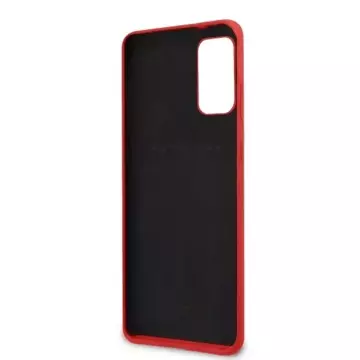 Etui na telefon Ferrari Hardcase do Samsung Galaxy S20 Plus czerwony/red Silicone