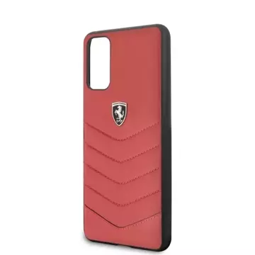 Etui na telefon Ferrari Hardcase do Samsung Galaxy S20 czerwony/red Heritage