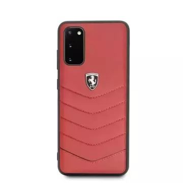 Etui na telefon Ferrari Hardcase do Samsung Galaxy S20 czerwony/red Heritage