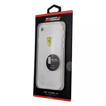 Etui na telefon Ferrari Hardcase iPhone 7/8 /SE 2020 / SE 2022 transparent