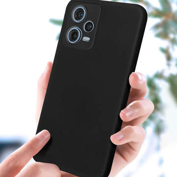 Etui na telefon Icon Case obudowa ochronna do Xiaomi Redmi Note 12 5G / Poco X5 5G Black