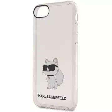 Etui na telefon Karl Lagerfeld do iPhone 7/8/SE 2020/2022 óżowy/pink hardcase Ikonik Choupette