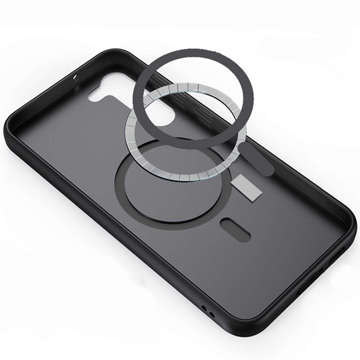 Etui na telefon MagMat Case do MagSafe do Samsung Galaxy S23 Matte Black