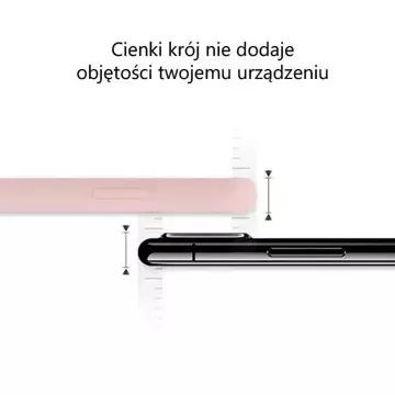 Etui na telefon Mercury Silicone do iPhone 12/12 Pro różowo-piaskowy/pink sand