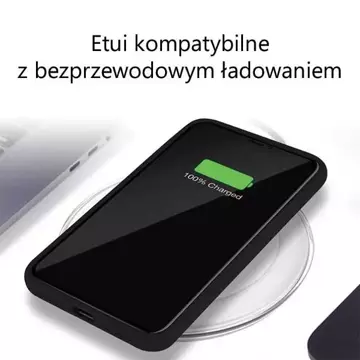 Etui na telefon Mercury Silicone do iPhone 13 czarny/black