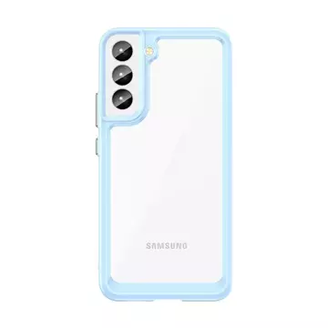 Etui na telefon Outer Space Case do Samsung Galaxy S23 pokrowiec z elastyczną ramką niebieskie