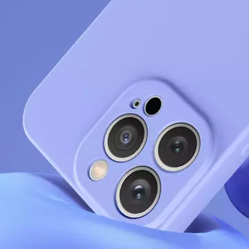 Etui na telefon Silicone Case do Samsung Galaxy A12 silikonowy pokrowiec jasnoniebieskie