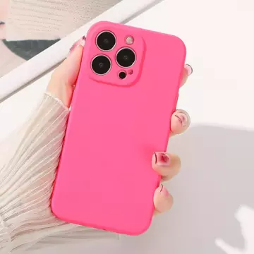 Etui na telefon Silicone Case do Samsung Galaxy A14/A14 5G silikonowy pokrowiec miętowozielone