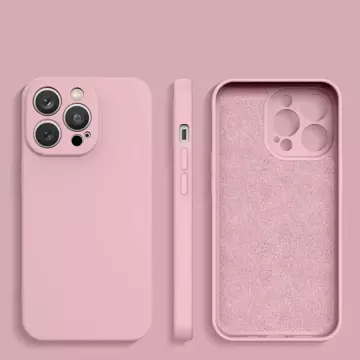 Etui na telefon Silicone Case do Samsung Galaxy A53 5G silikonowy pokrowiec różowe