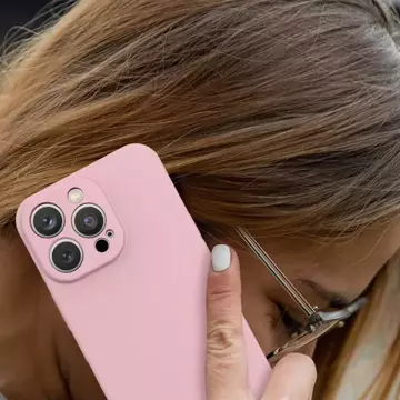 Etui na telefon Silicone Case do Samsung Galaxy A53 5G silikonowy pokrowiec różowe