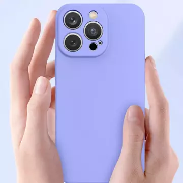 Etui na telefon Silicone Case do Samsung Galaxy A54 5G silikonowy pokrowiec fioletowe