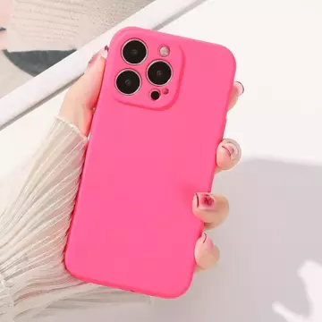 Etui na telefon Silicone Case do Samsung Galaxy A54 5G silikonowy pokrowiec różowe