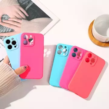 Etui na telefon Silicone Case do Samsung Galaxy A54 5G silikonowy pokrowiec zielone