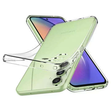 Etui na telefon Spigen Liquid Crystal do Samsung Galaxy A54 5G Crystal Clear + Szkło
