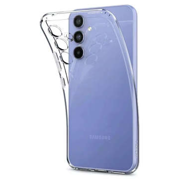 Etui na telefon Spigen Liquid Crystal do Samsung Galaxy A54 5G Crystal Clear + Szkło