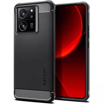 Etui na telefon Spigen Rugged Armor obudowa ochronna do Xiaomi 13R / 13T Pro Matte Black