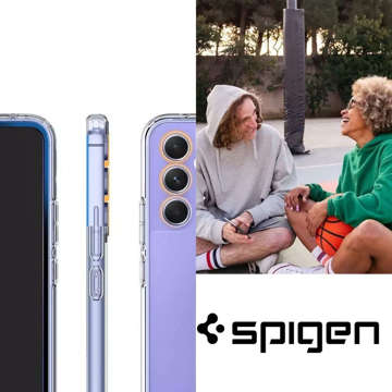 Etui na telefon Spigen Ultra Hybrid do Samsung Galaxy A54 5G Crystal Clear + Szkło