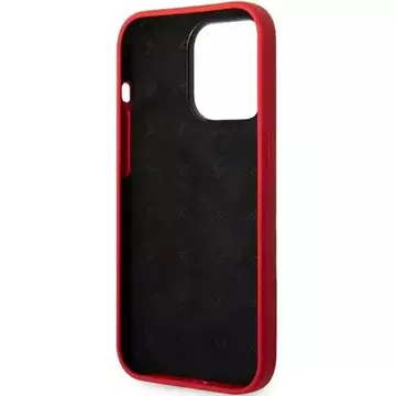 Etui na telefon Tumi Liquid Silicone hardcase do iPhone 14 Pro czerwony/red