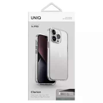 Etui na telefon UNIQ Clarion do Apple iPhone 14 Pro 6,1" Przeźroczysty/Lucent clear