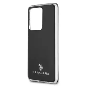 Etui na telefon US Polo Shiny do Samsung Galaxy S20 Ultra czarny/black