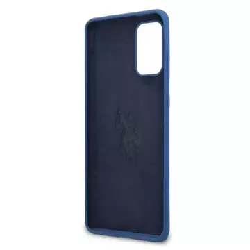 Etui na telefon US Polo Silicone Collection do Samsung Galaxy S20 Plus granatowy/navy