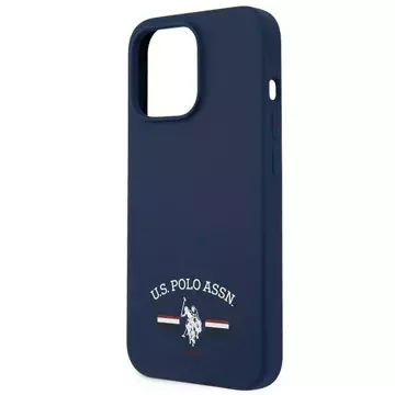 Etui na telefon US Polo Silicone Collection iPhone 13 Pro Max 6,7" granatowy/navy 
