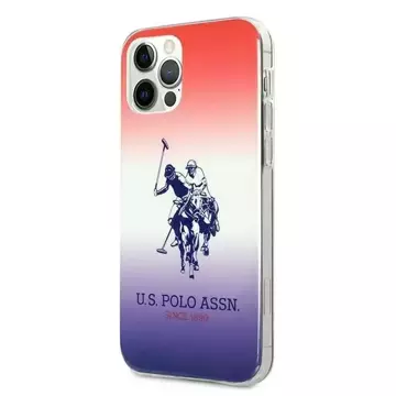 Etui na telefon US Polo USHCP12LPCDGBR do Apple iPhone 12 Pro Max Gradient Collection