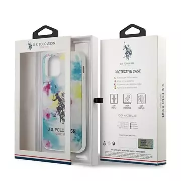 Etui na telefon US Polo USHCP12LPCUSML do Apple iPhone 12 Pro Max multicolor Tie & Dye Collection