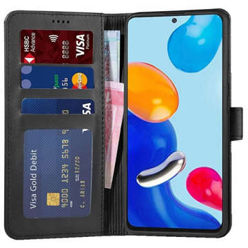 Etui na telefon Wallet portfel do Xiaomi Redmi Note 12 5G / Poco X5 5G Black