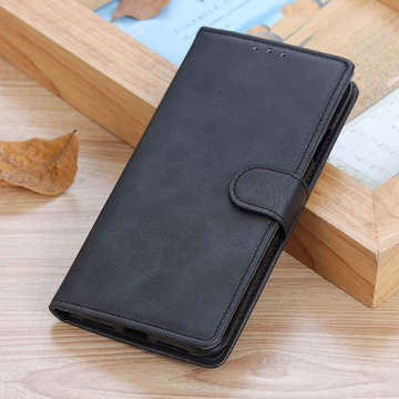 Etui na telefon Wallet portfel do Xiaomi Redmi Note 12 5G / Poco X5 5G Black