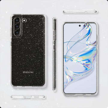 Etui na telefon do Samsung Galaxy S21 FE Glitter Spigen Liquid Crystal
