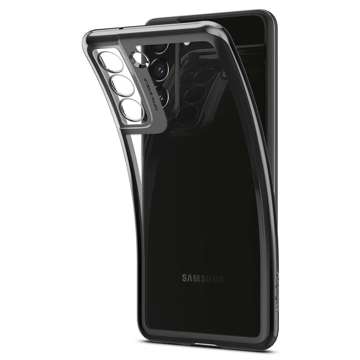 Etui na telefon do Samsung Galaxy S21 FE obudowa Spigen Optik Crystal Chrome Grey