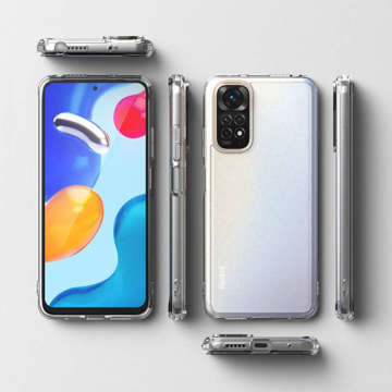 Etui na telefon do Xiaomi Redmi Note 11/ 11S ochronne Ringke Fusion Matte Clear