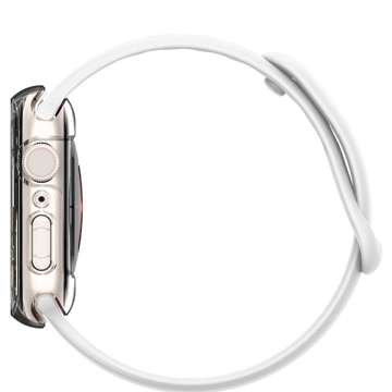 Etui nakładka case Spigen Ultra Hybrid do Apple Watch 7 41mm Crystal Clear