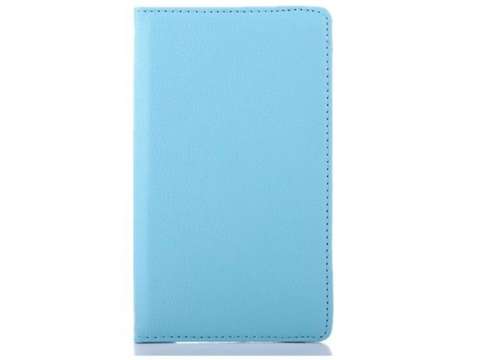 Etui obrotowe 360 Huawei MediaPad T3 7.0 Niebieskie + FOLIA + RYSIK