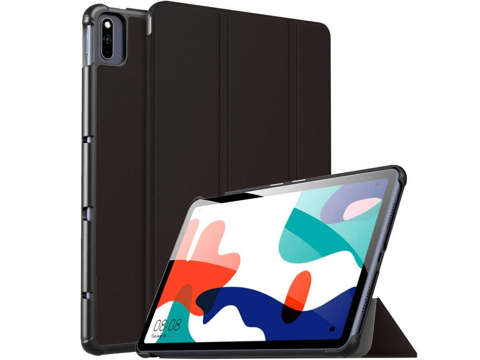 Etui obudowa Alogy Book Cover do Huawei MatePad 10.4 Czarny + Szkło