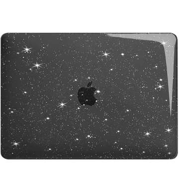 Etui obudowa Alogy Hard Case do Apple MacBook Pro 13 2016-2020 Glitter Black