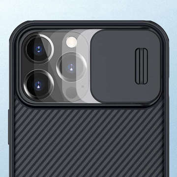 Etui obudowa Nillkin CamShield Pro do Apple iPhone 13 Pro Black + Szkło