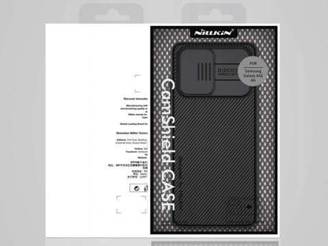 Etui obudowa Nillkin CamShield do Samsung Galaxy A32 LTE Black + Szkło Alogy
