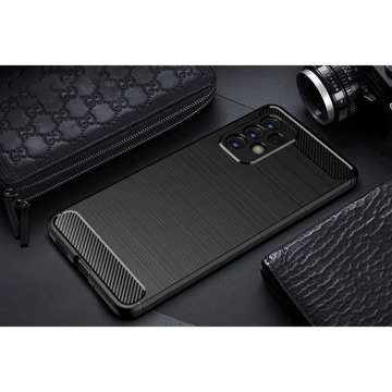 Etui obudowa TPUCarbon do Samsung Galaxy A33 5G Black