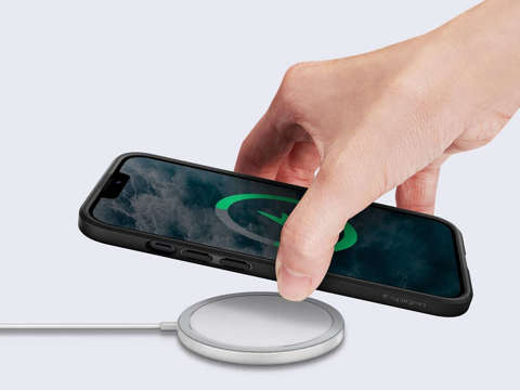 Etui obudowa case Spigen Ultra Hybrid do Apple iPhone 13 Matte Black + Szkło