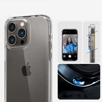 Etui obudowa case Spigen Ultra Hybrid do Apple iPhone 14 Pro Max Crystal Clear