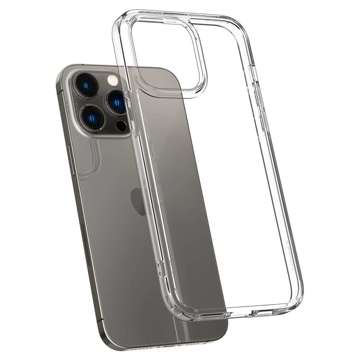 Etui obudowa case Spigen Ultra Hybrid do Apple iPhone 14 Pro Max Crystal Clear + Szkło