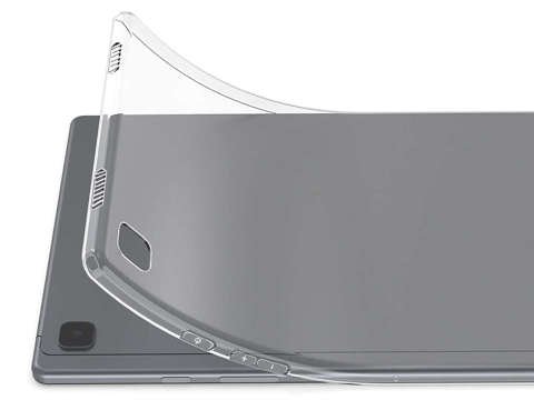 Etui obudowa case do Galaxy Tab A7 10.4 T500/T505 silikonowe przezroczyste + Szkło