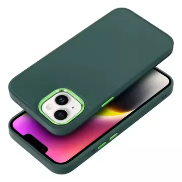 Etui obudowa ochronna Futerał FRAME do iPhone 15 Pro Max zielony