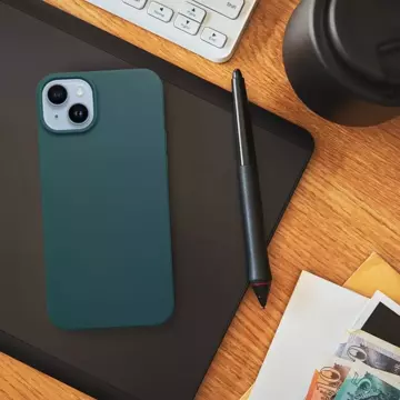 Etui obudowa ochronna Futerał MATT do iPhone 15 Pro ciemnozielony